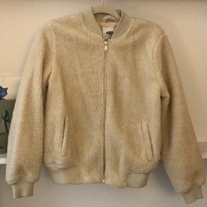 Women’s Sherpa Bomber Jacket - size S